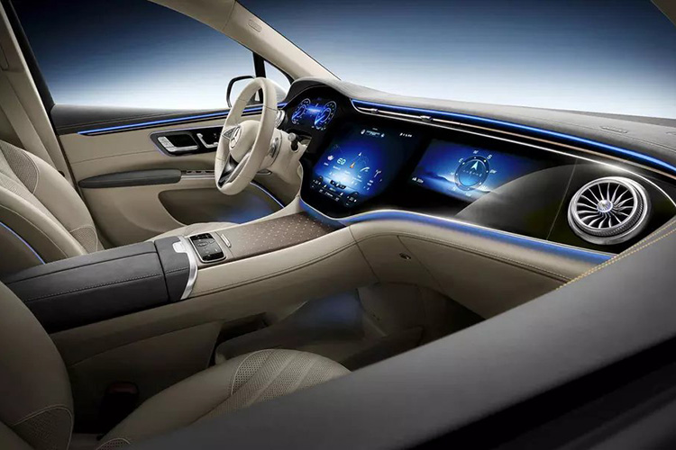 Mercedes-Benz EQS SUV интерьер