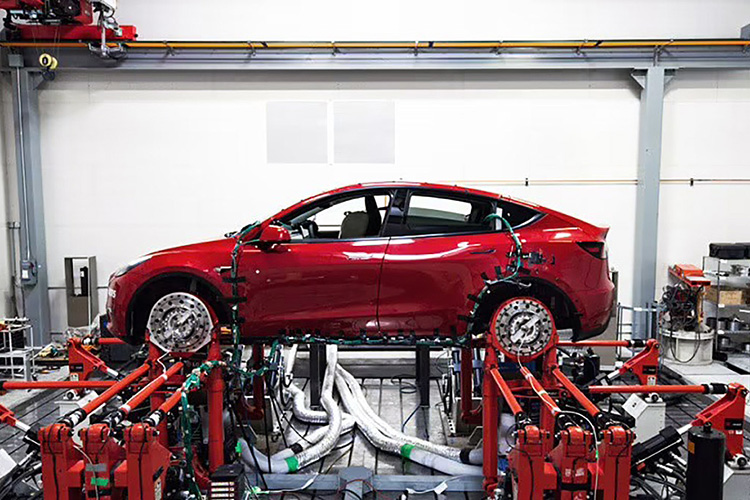 Tesla Model Y Gigafactory Берлин