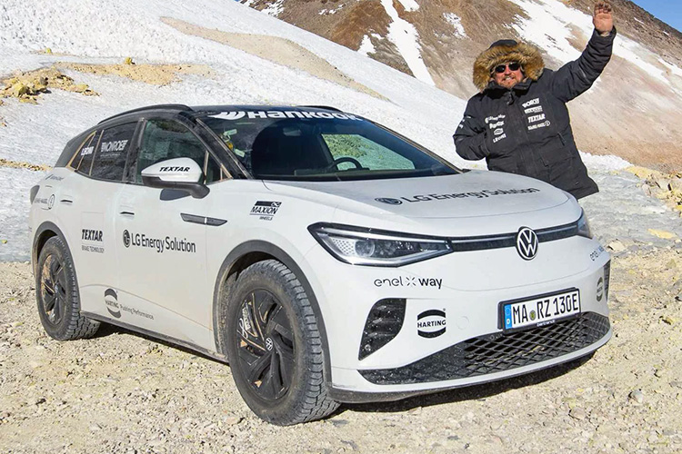 Volkswagen ID.4 GTX установил рекорд Гиннеса