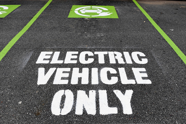 electric vehicles only