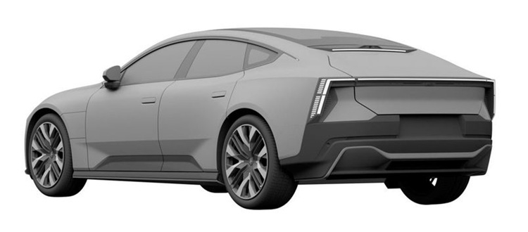 Polestar 5 патентные изображения