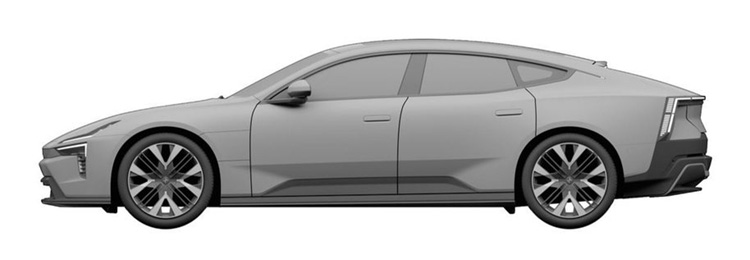 Polestar 5 патентные изображения
