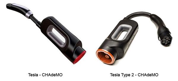 адаптер Tesla CHAdeMO