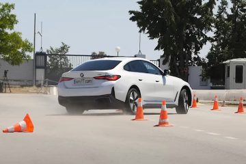 BMW i4 лосиный тест