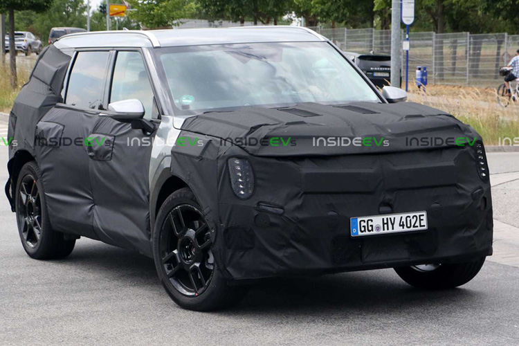 Kia EV9 первые шпионские
