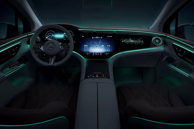 Mercedes-Benz EQE SUV интерьер