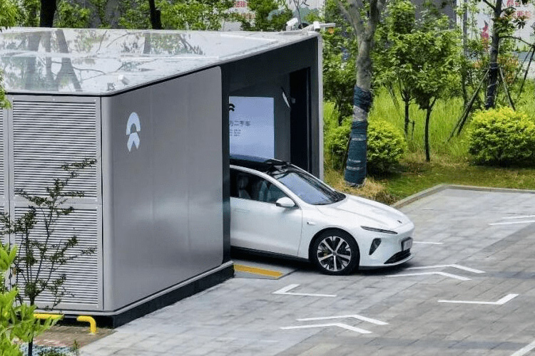 Nio swap station