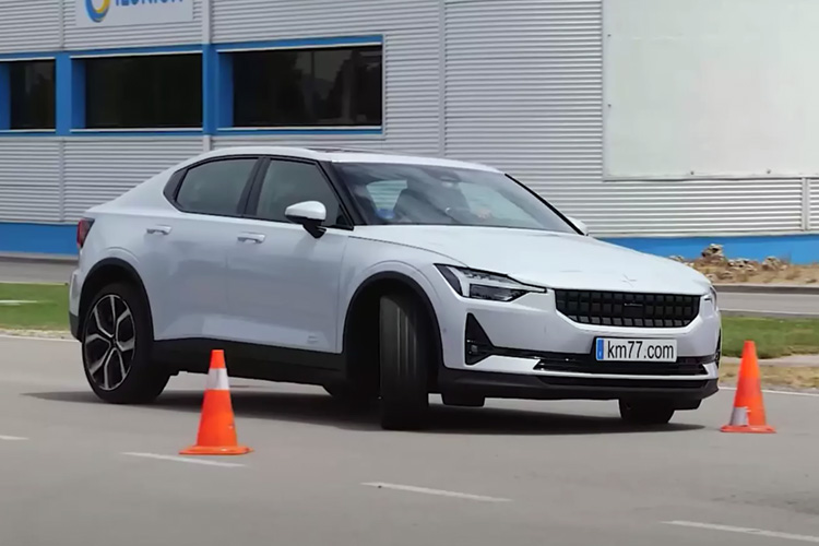 Polestar 2 лосиный тест