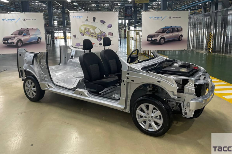 Lada e-Largus платформа