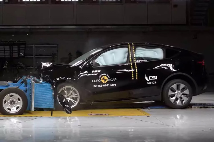 Tesla Model Y Euro NCAP