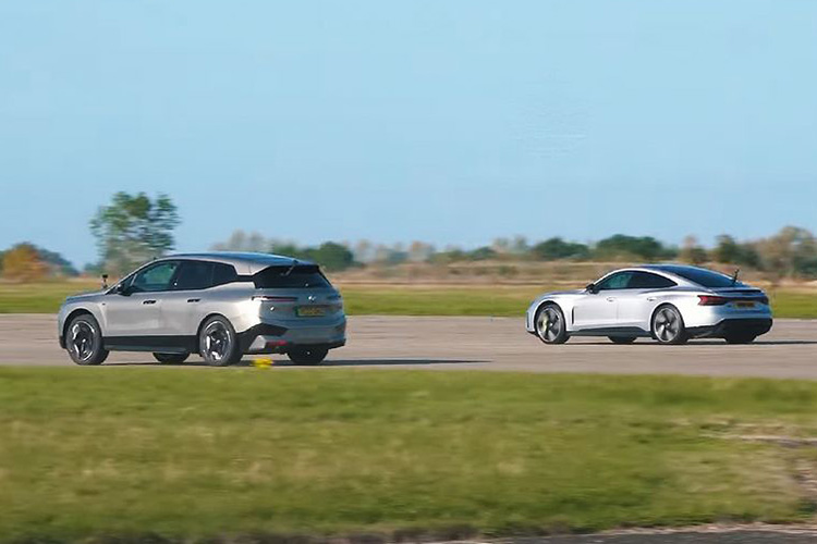Audi RS e-tron GT против BMW iX M60