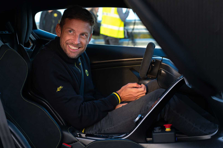Lotus Evija Fittipaldi Дженсон Баттон