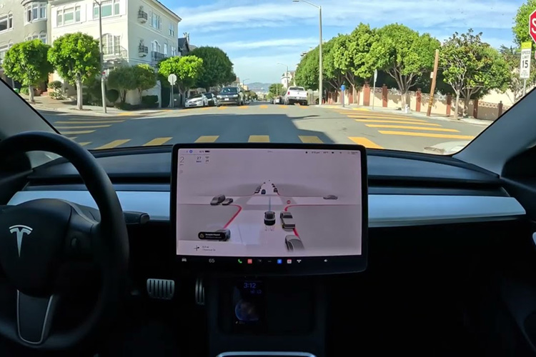 tesla full self-driving 10.69.2.3