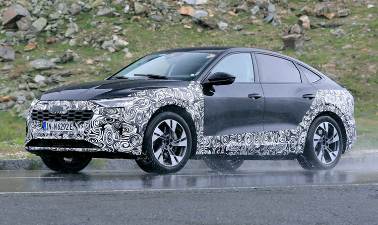 Audi Q8 Sportback e-tron шпионские фото