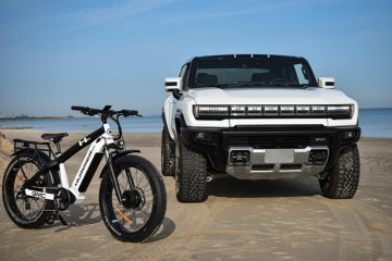 Электрический велосипед Hummer EV