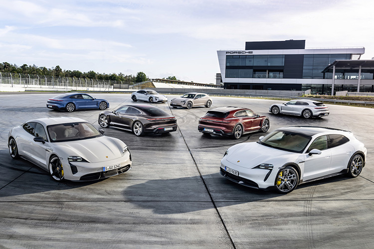 Porsche Taycan все модели