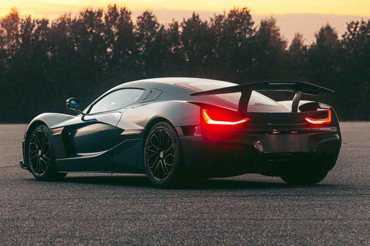 Rimac Nevera установил рекорд скорости
