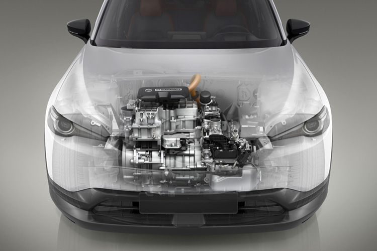 Mazda MX-30 R-EV с роторно-поршневым двигателем
