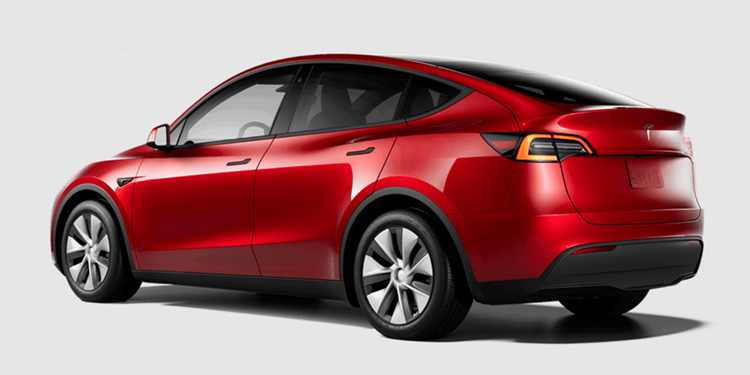 Tesla Model Y с аккумуляторами 4680