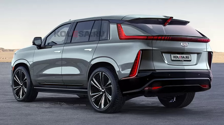 Рендер Cadillac Escalade IQ