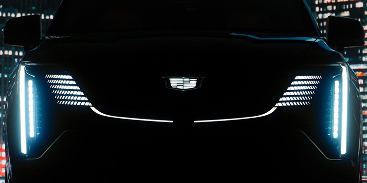 тизер Cadillac Escalade IQ