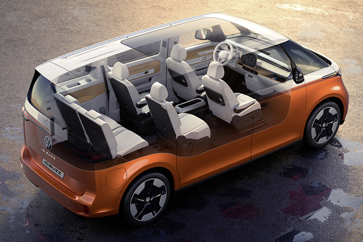 Volkswagen ID. Buzz семь мест