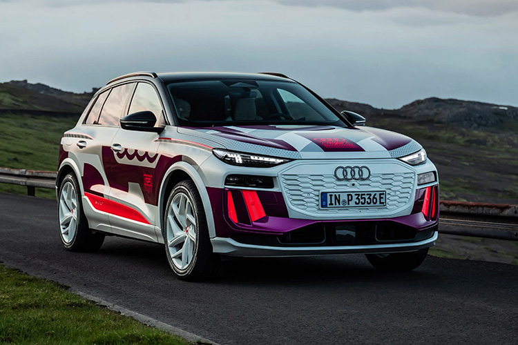 Audi Q6 e-tron prototype