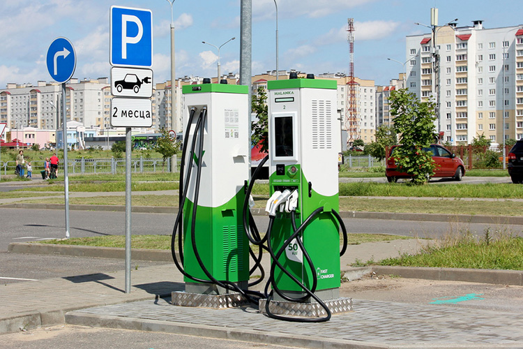 Электрозаправка в Барановичах