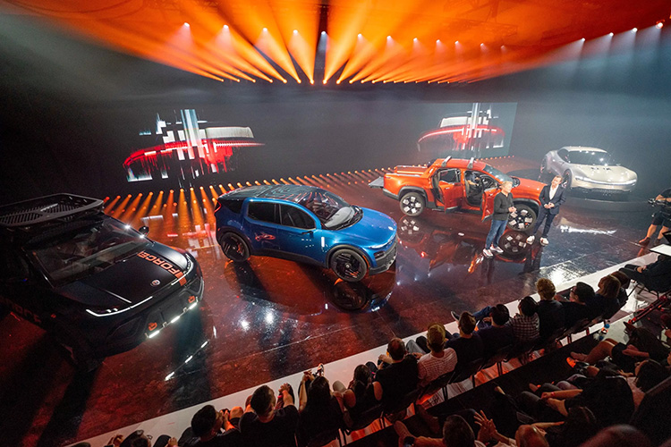 Fisker показал четыре новинки