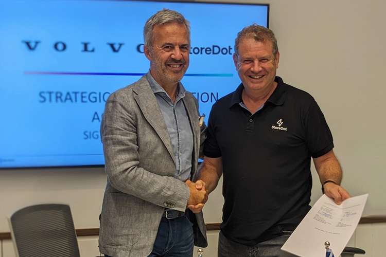 Volvo StoreDot