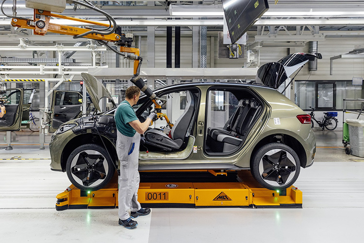 Volkswagen ID.3 на заводе в Цвиккау