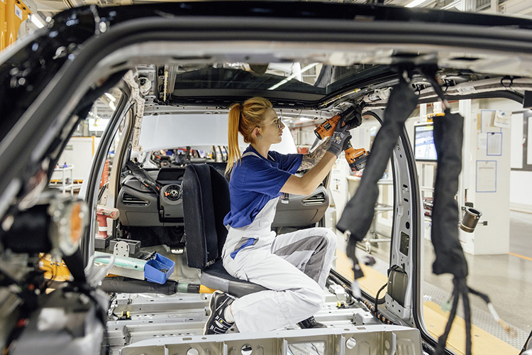 Volkswagen ID.3 на заводе в Цвиккау