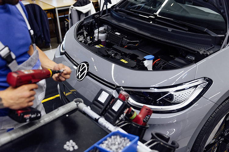 Volkswagen ID.3 на заводе в Цвиккау