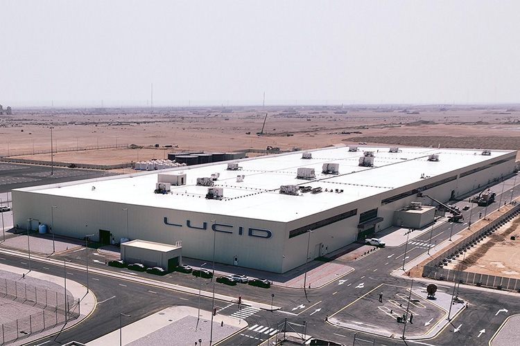 Завод Lucid Motors в Саудовской Аравии