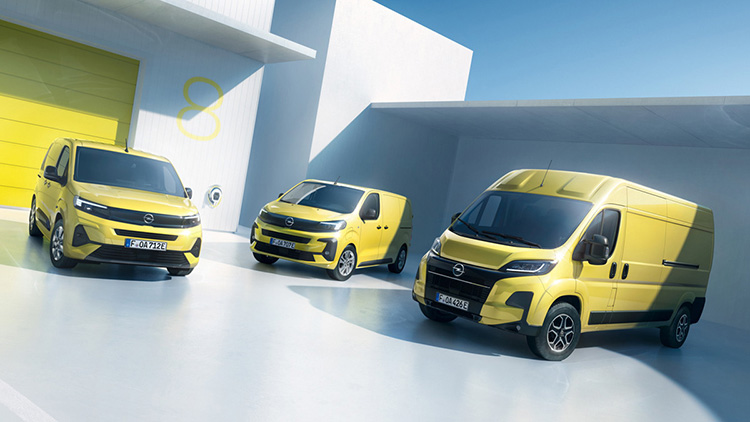 Обновлённые коммерческие автомобили Opel