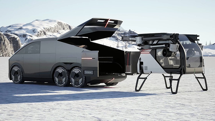 Xpeng AeroHT modular flying car