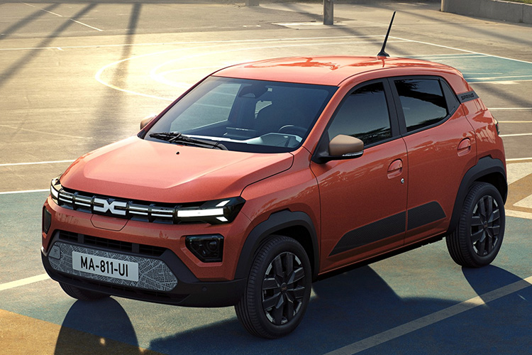 Обновлённый Dacia Spring