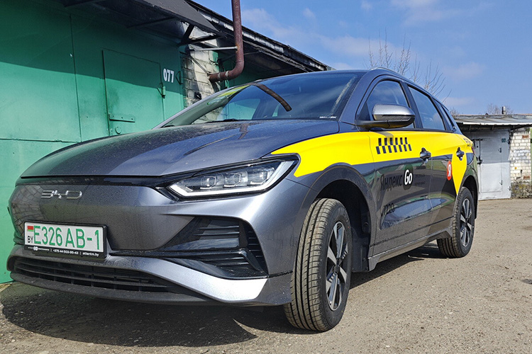 BYD e2 такси Брест