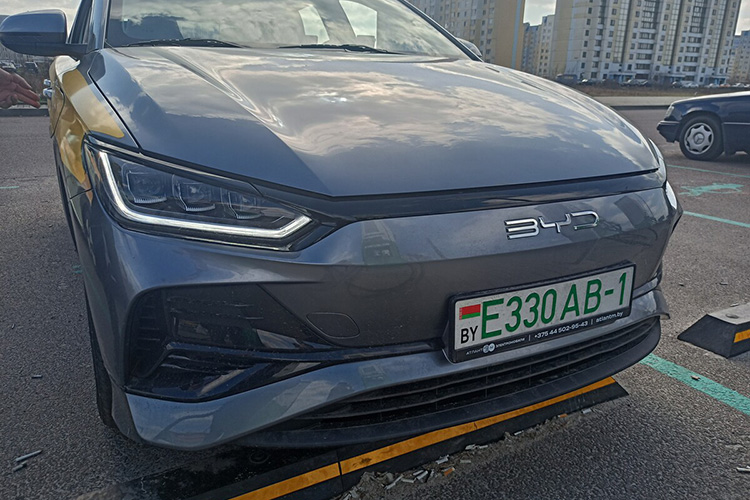 BYD e2 такси Брест