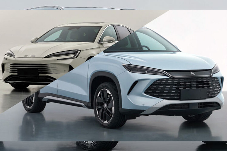 BYD Song L DM-i и Seal 07