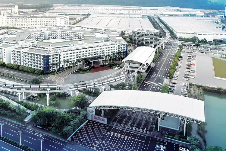 BYD в Шэньчжэне