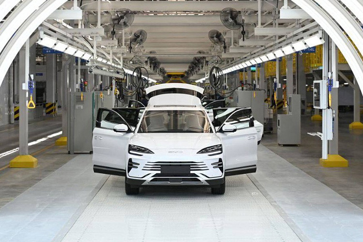 BYD в Узбекистане