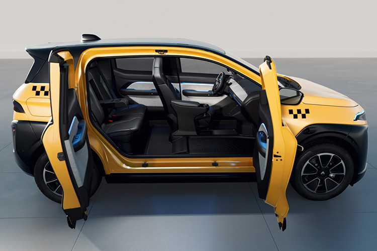 У версии для такси не будет переднего пассажирского сиденья