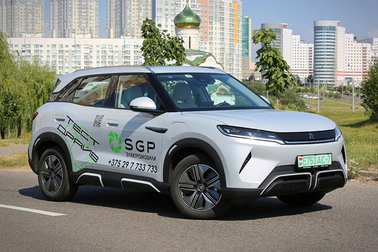 BYD Yuan Up Беларусь