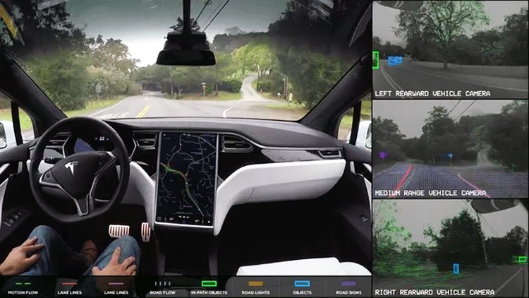 Tesla автопилот FSD