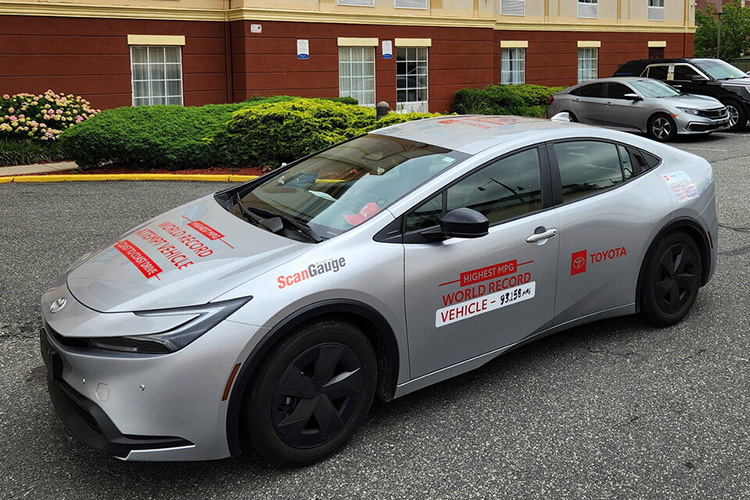 Toyota Prius Рекорд Гиннесса