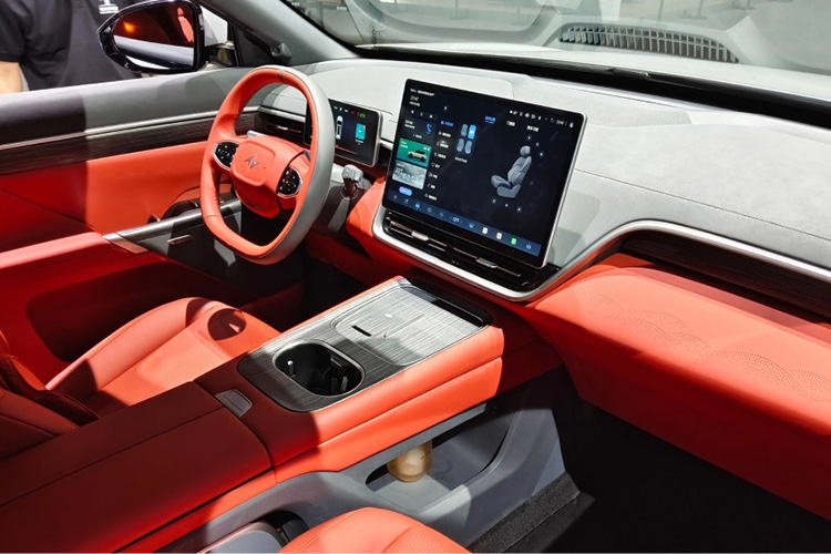 Dongfeng eπ 008 ипай 008 салон оранжевый китай