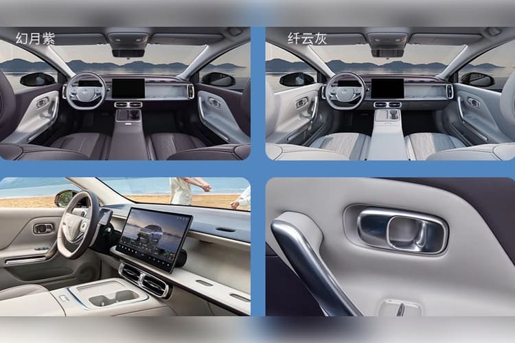 архитектура передней части салона