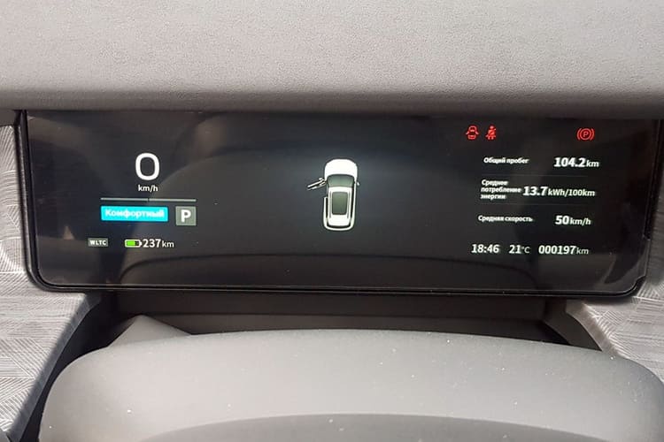 Приборная панель кроссовера Dongfeng Vigo