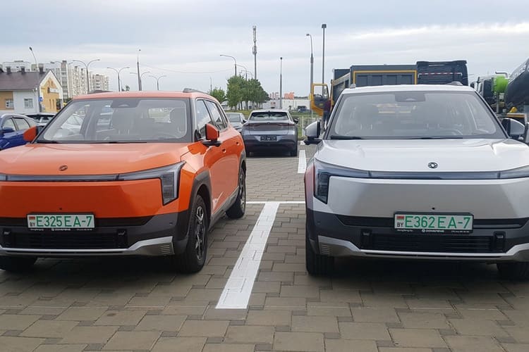 Электрические кроссоверы Dongfeng Vigo